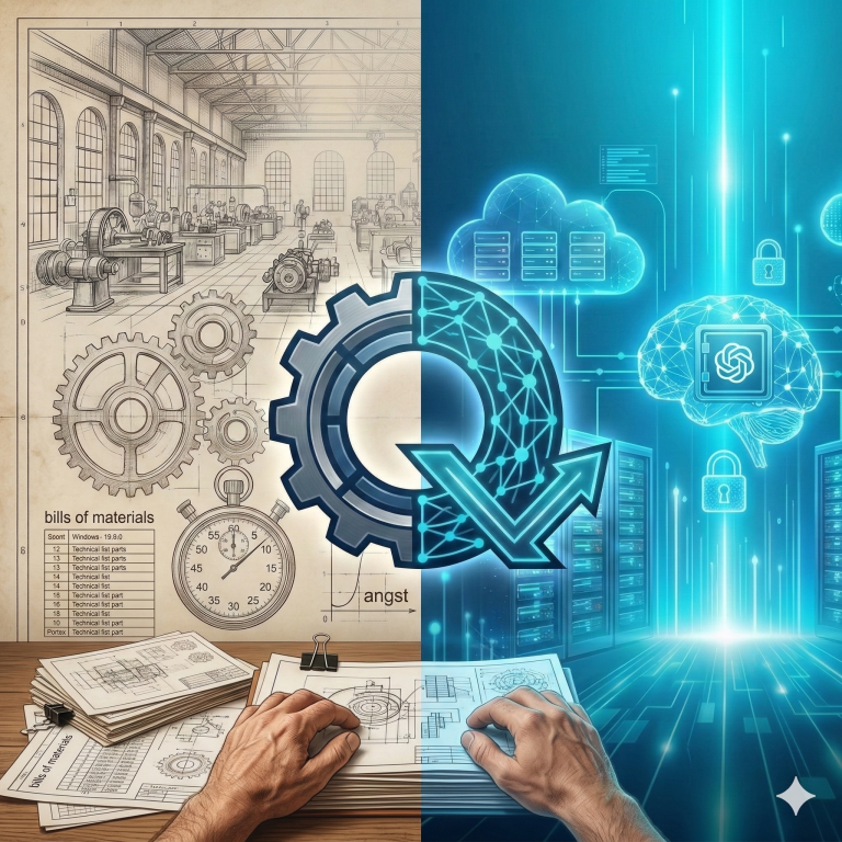 „Landen unsere Stücklisten bei ChatGPT?“ – Warum die AI-Angst im Mittelstand das eigentliche Risiko ist